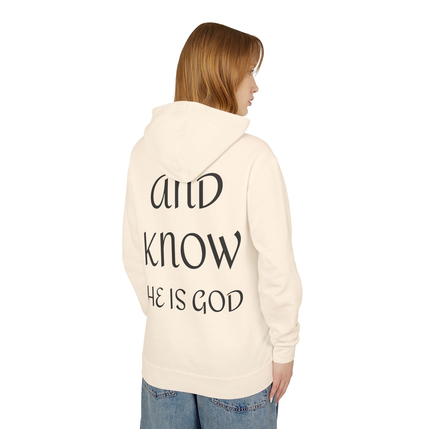 Be Still St. - Unisex Hooded Sweatshirt, The Good Word Collection