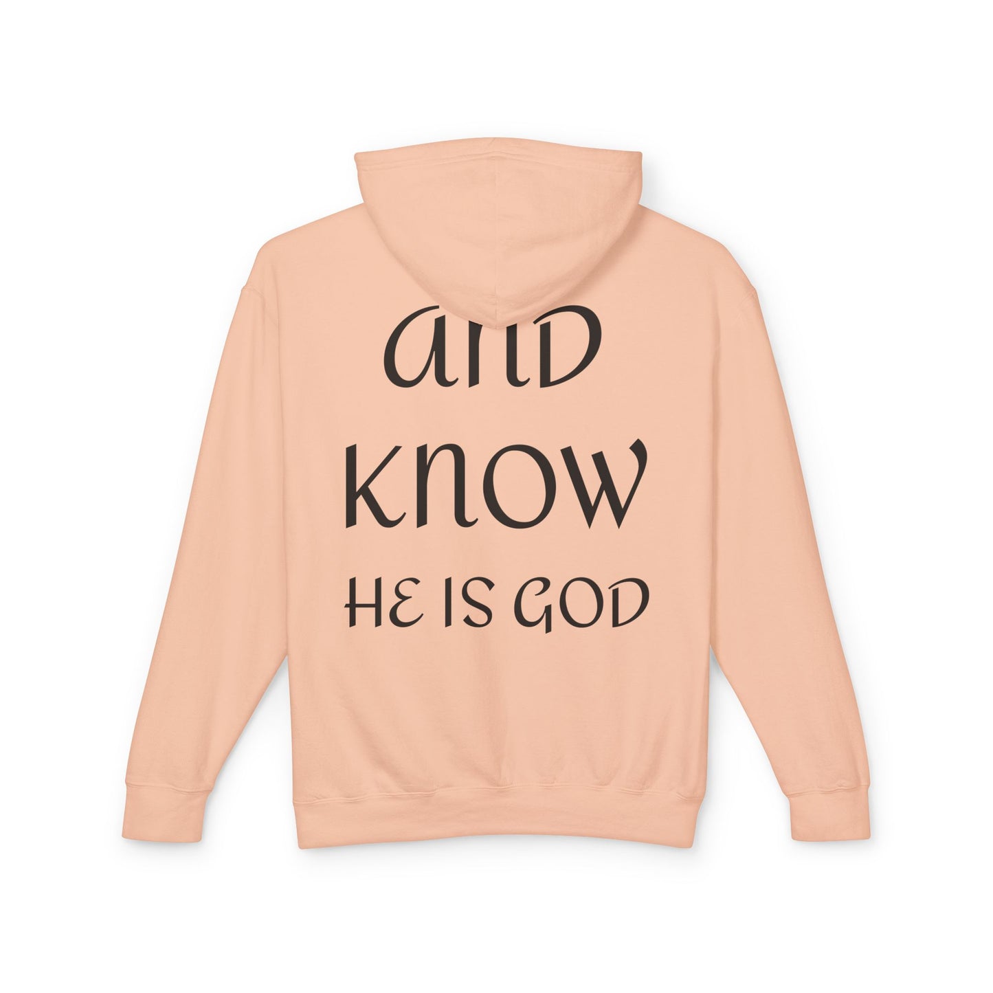 Be Still St. - Unisex Hooded Sweatshirt, The Good Word Collection