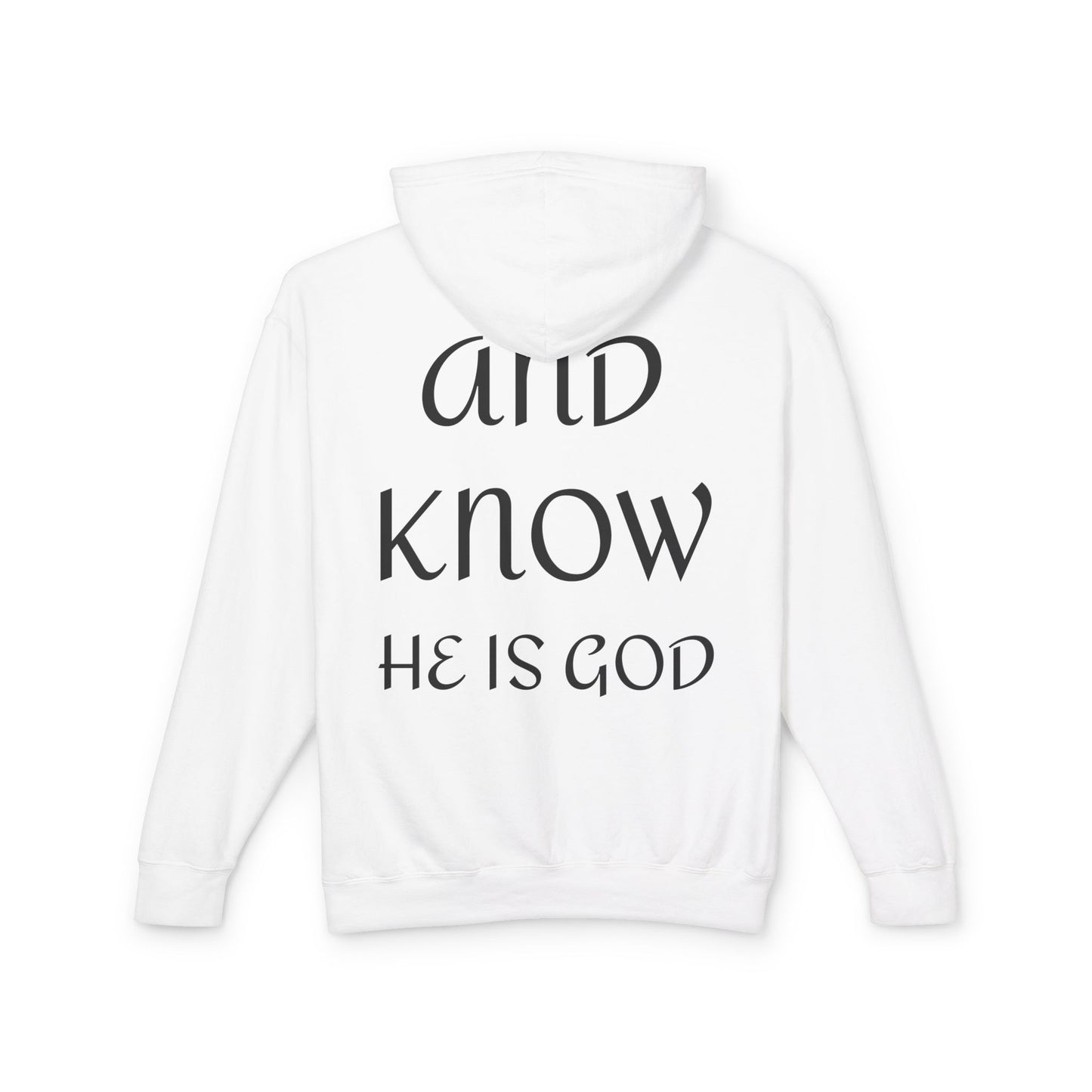 Be Still St. - Unisex Hooded Sweatshirt, The Good Word Collection