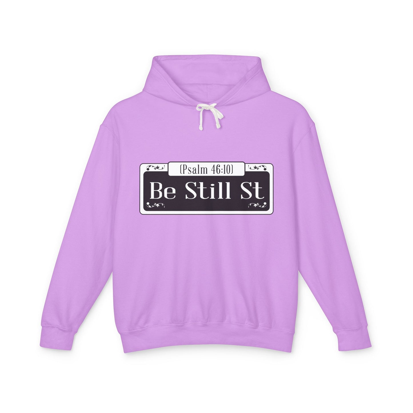 Be Still St. - Unisex Hooded Sweatshirt, The Good Word Collection