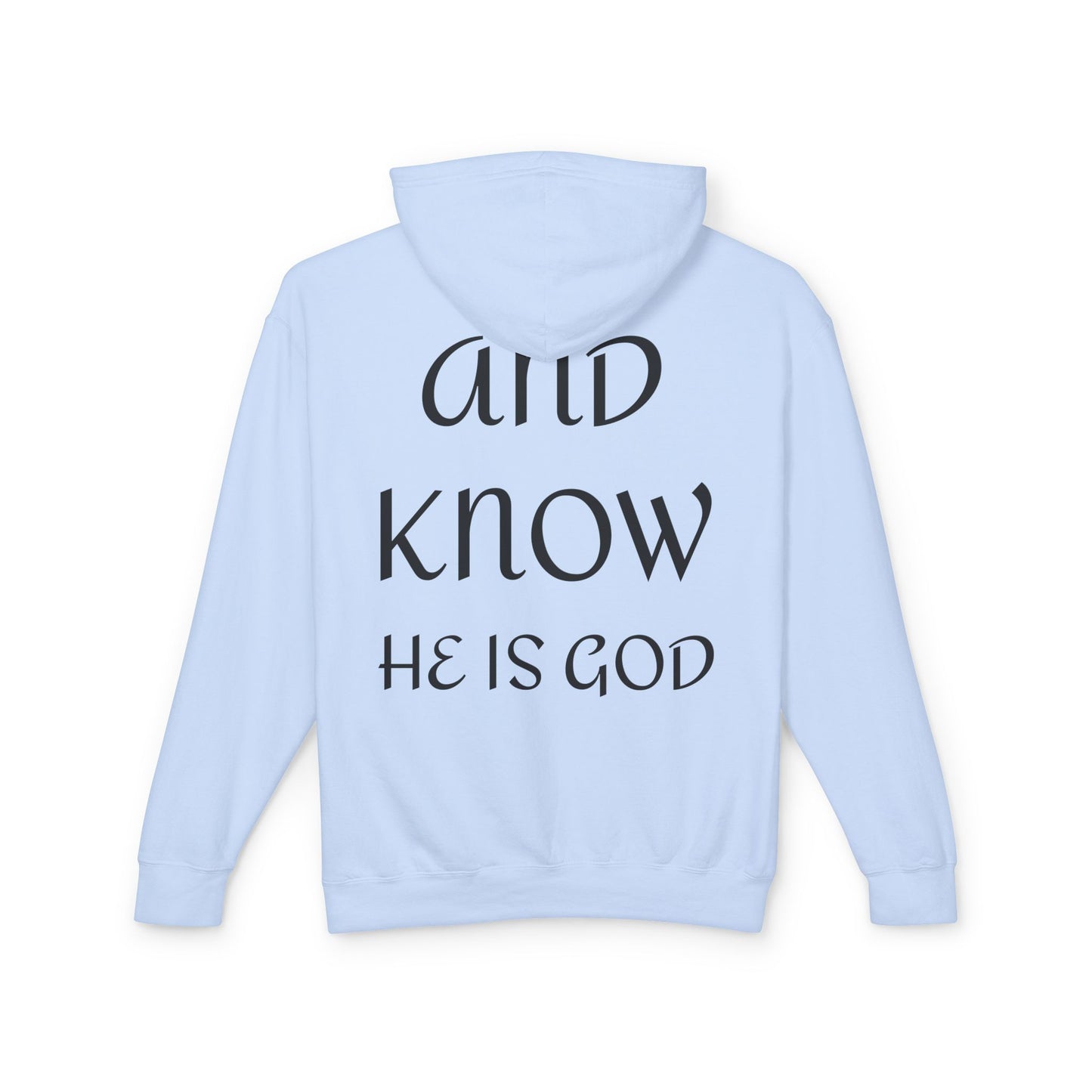 Be Still St. - Unisex Hooded Sweatshirt, The Good Word Collection