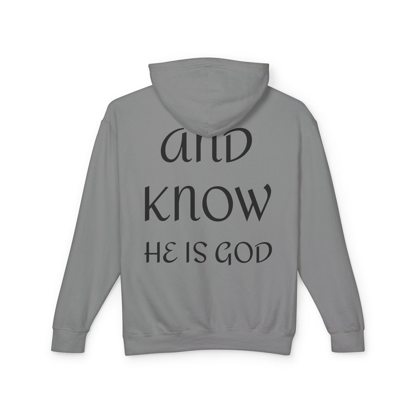 Be Still St. - Unisex Hooded Sweatshirt, The Good Word Collection