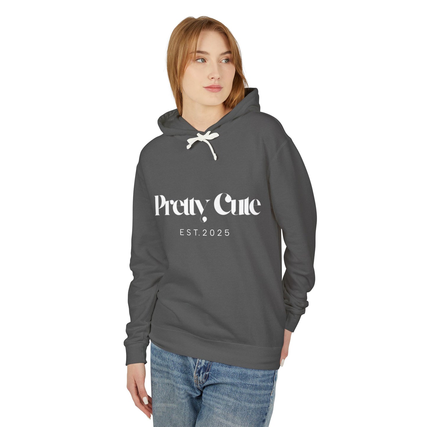 Pretty Cute Unisex Lightweight Hooded Sweatshirt - Perfect for Casual Days and Celebrations