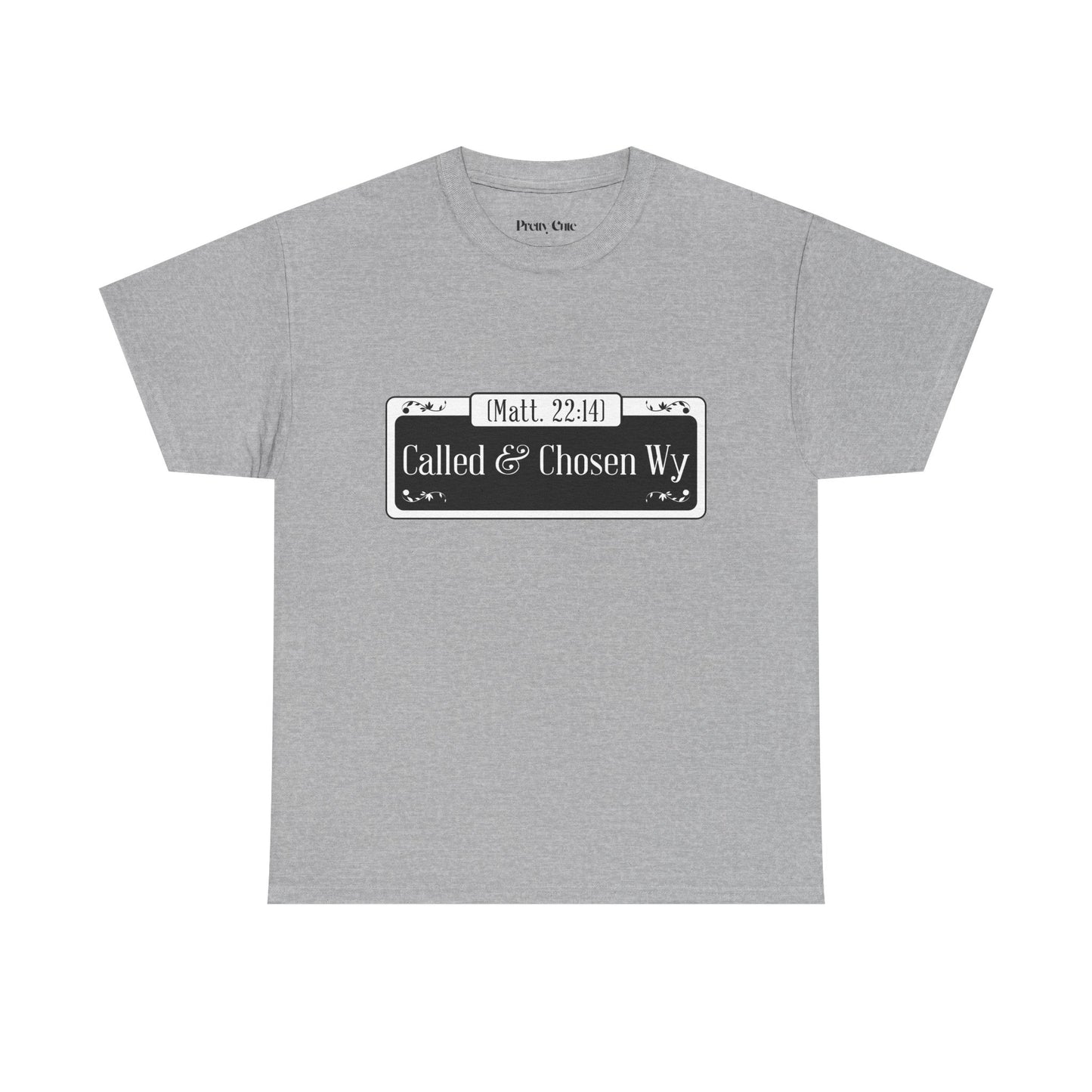 Called & Chosen Unisex Heavy Cotton Tee - Inspirational Faith Shirt