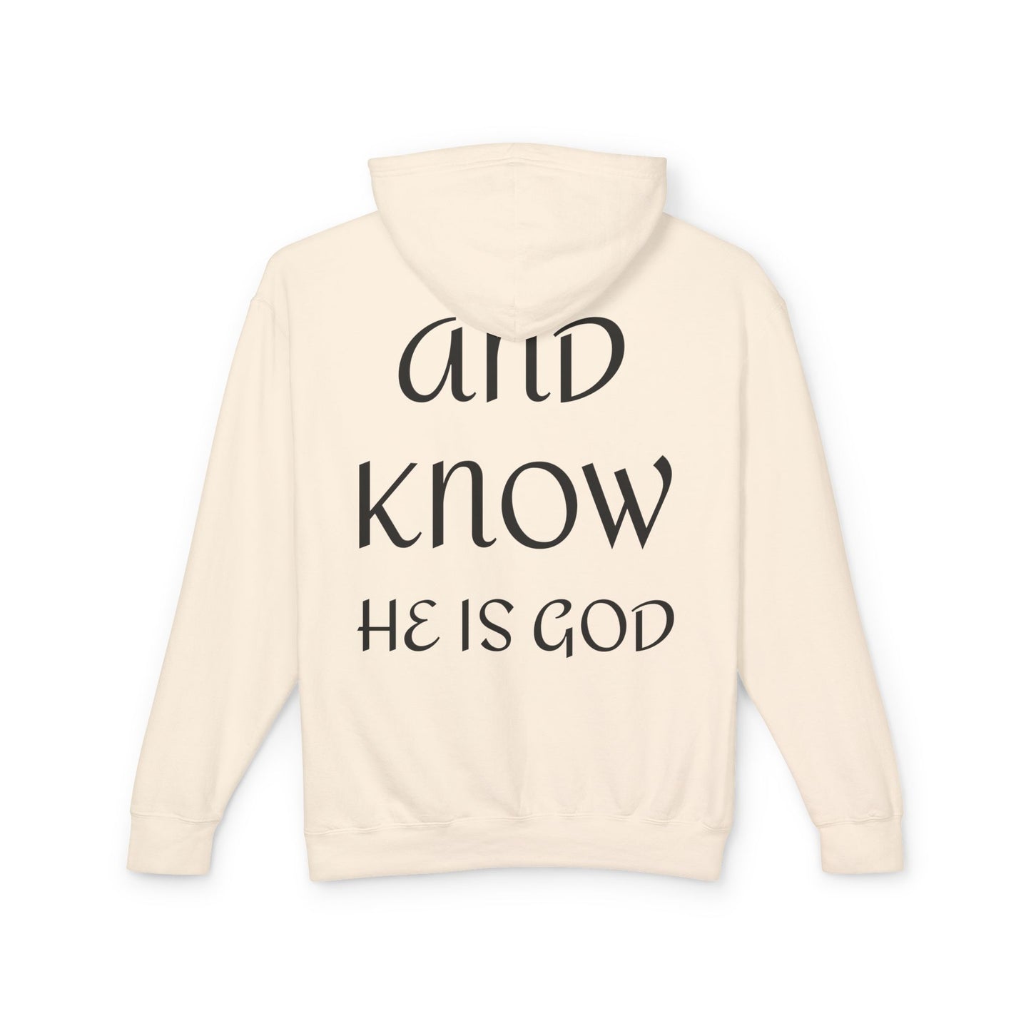 Be Still St. - Unisex Hooded Sweatshirt, The Good Word Collection