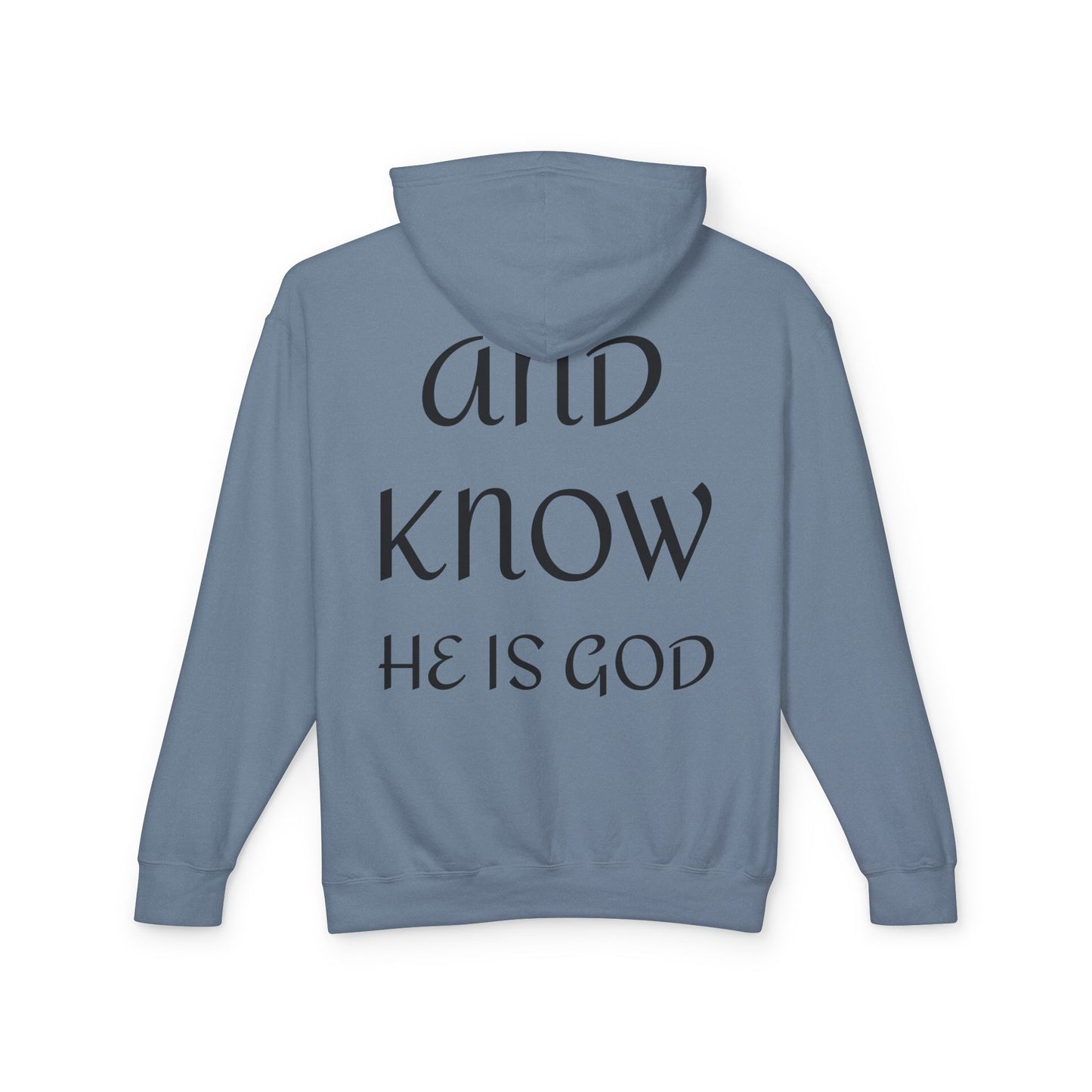 Be Still St. - Unisex Hooded Sweatshirt, The Good Word Collection