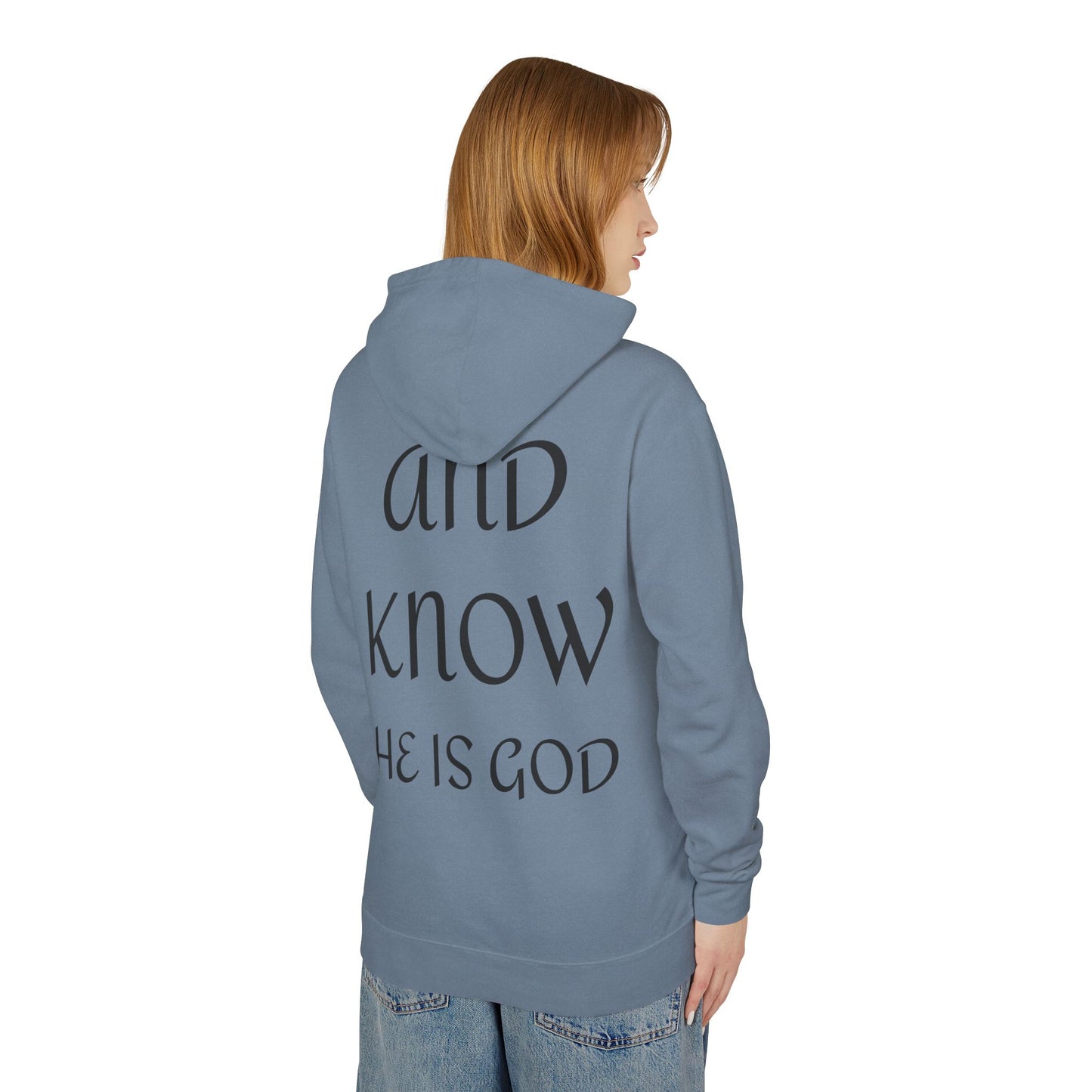 Be Still St. - Unisex Hooded Sweatshirt, The Good Word Collection