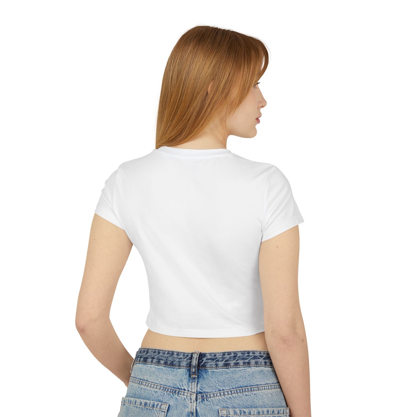 Pretty Cute Women's Baby Tee - Fashionable Cropped Top for Casual Outfits