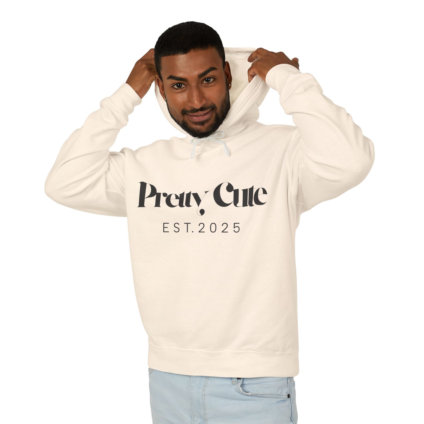 Pretty Cute Unisex Lightweight Hooded Sweatshirt - Perfect for Casual Days and Celebrations