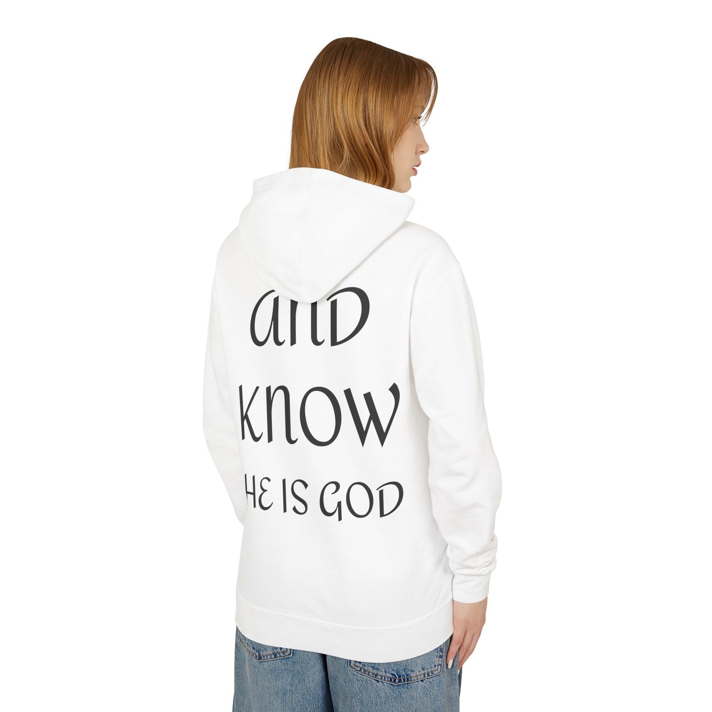Be Still St. - Unisex Hooded Sweatshirt, The Good Word Collection