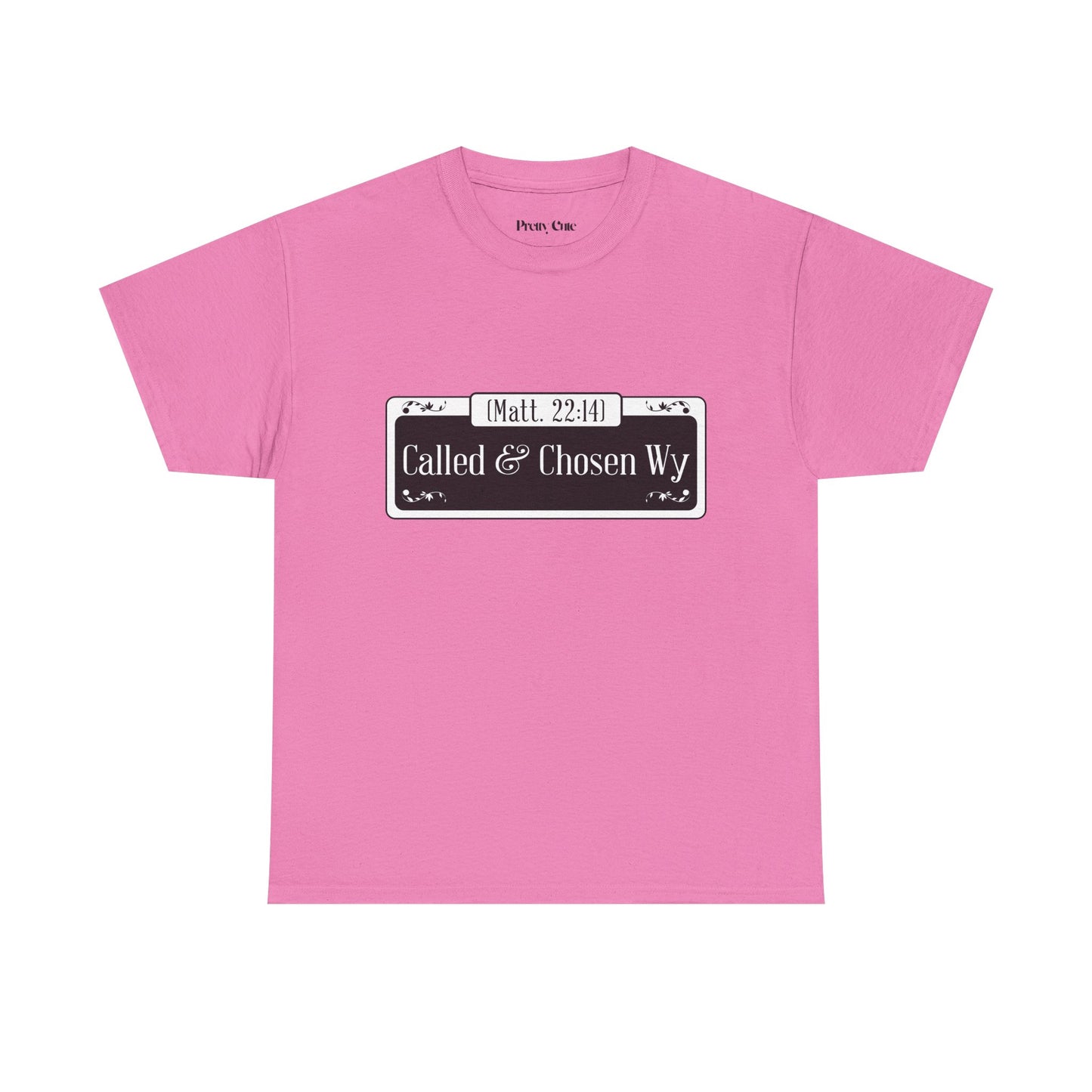 Called & Chosen Unisex Heavy Cotton Tee - Inspirational Faith Shirt
