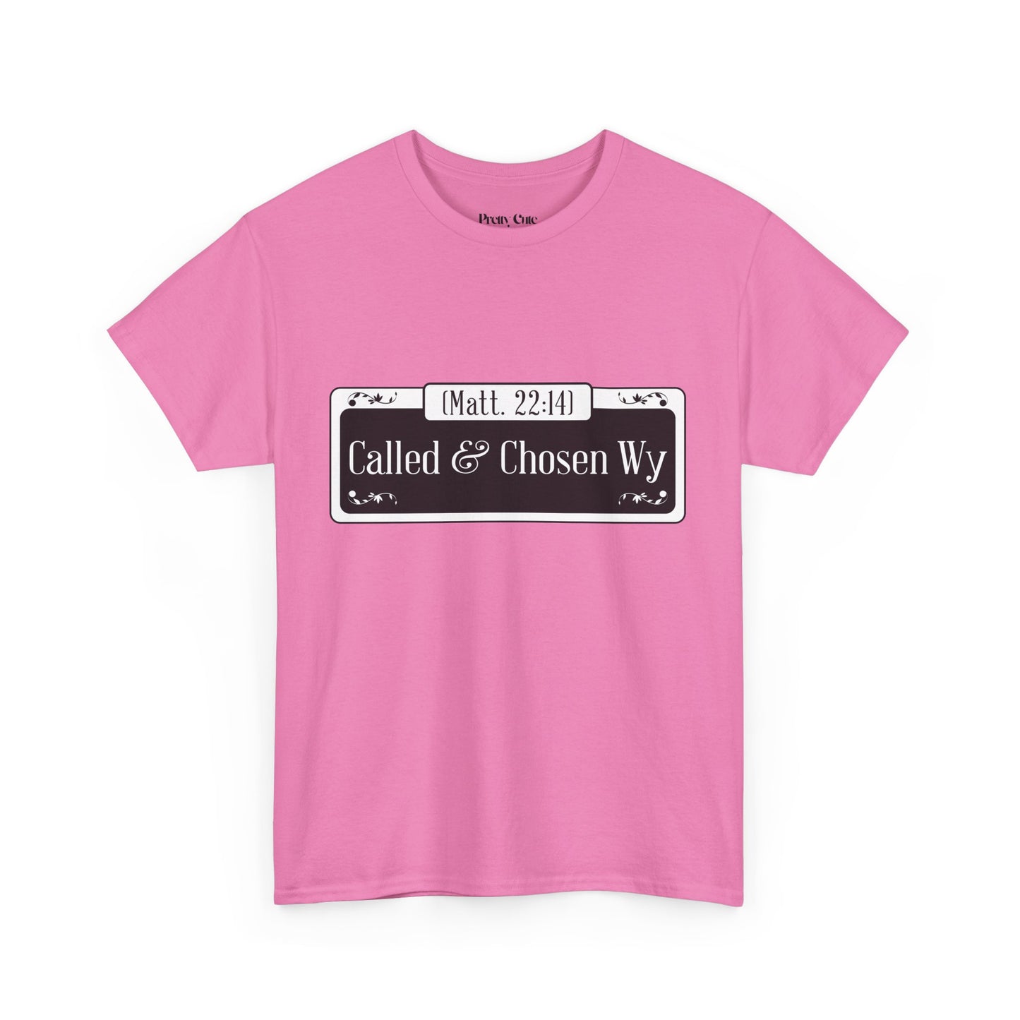 Called & Chosen Unisex Heavy Cotton Tee - Inspirational Faith Shirt