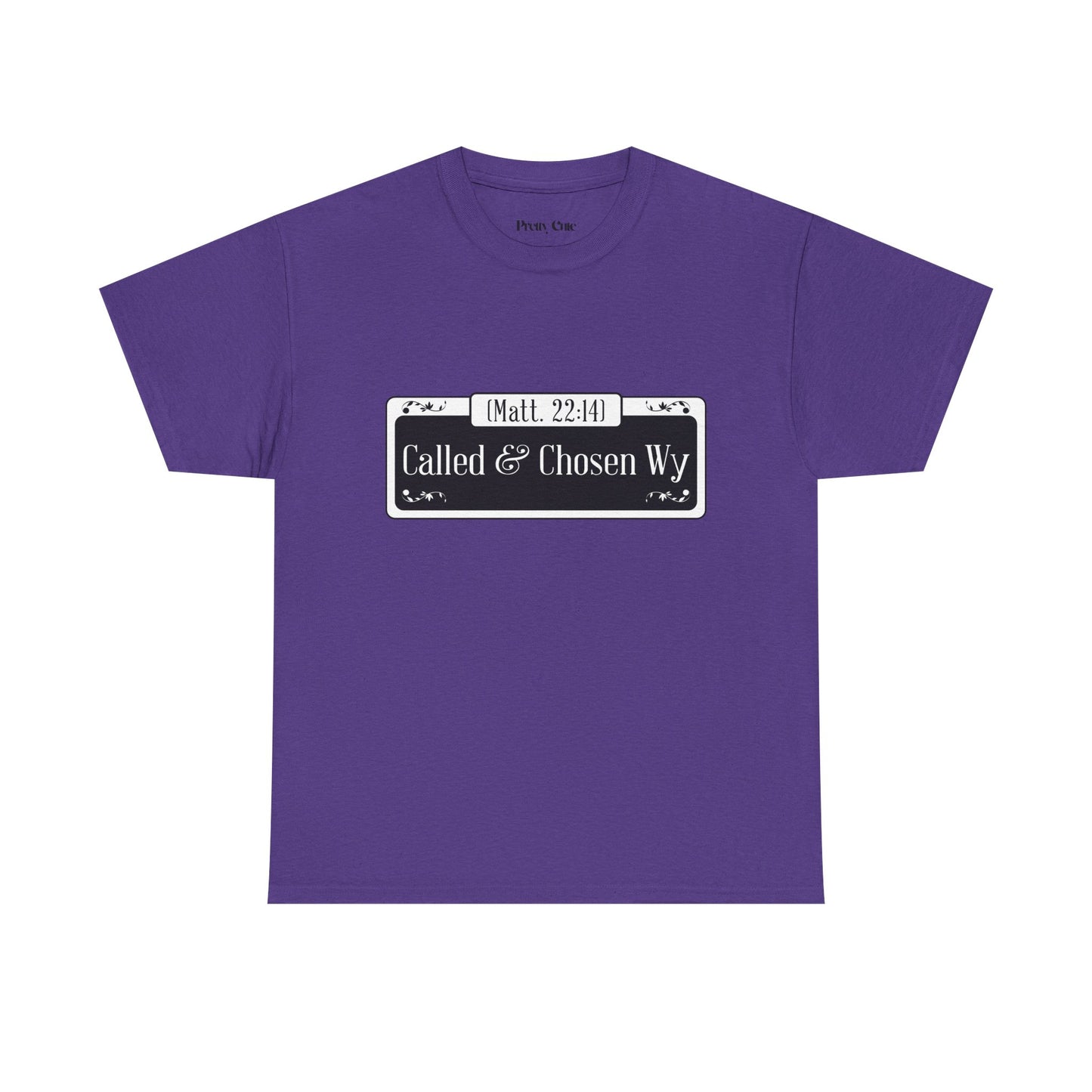 Called & Chosen Unisex Heavy Cotton Tee - Inspirational Faith Shirt