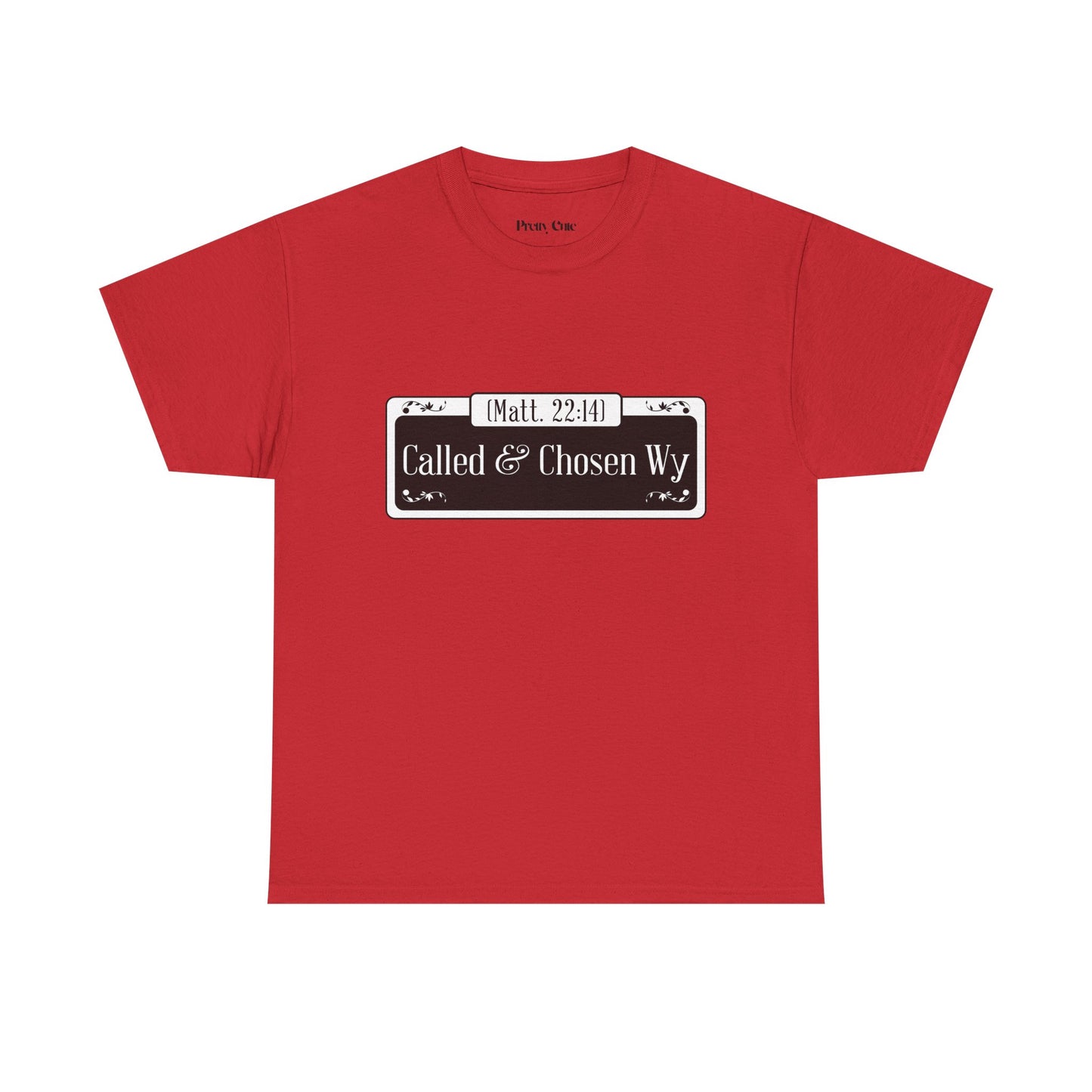Called & Chosen Unisex Heavy Cotton Tee - Inspirational Faith Shirt