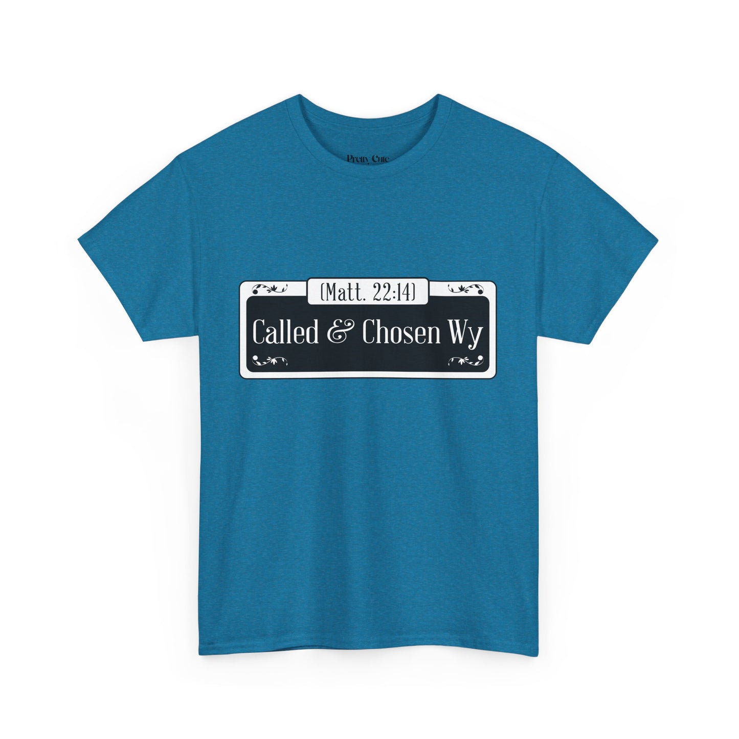 Called & Chosen Unisex Heavy Cotton Tee - Inspirational Faith Shirt