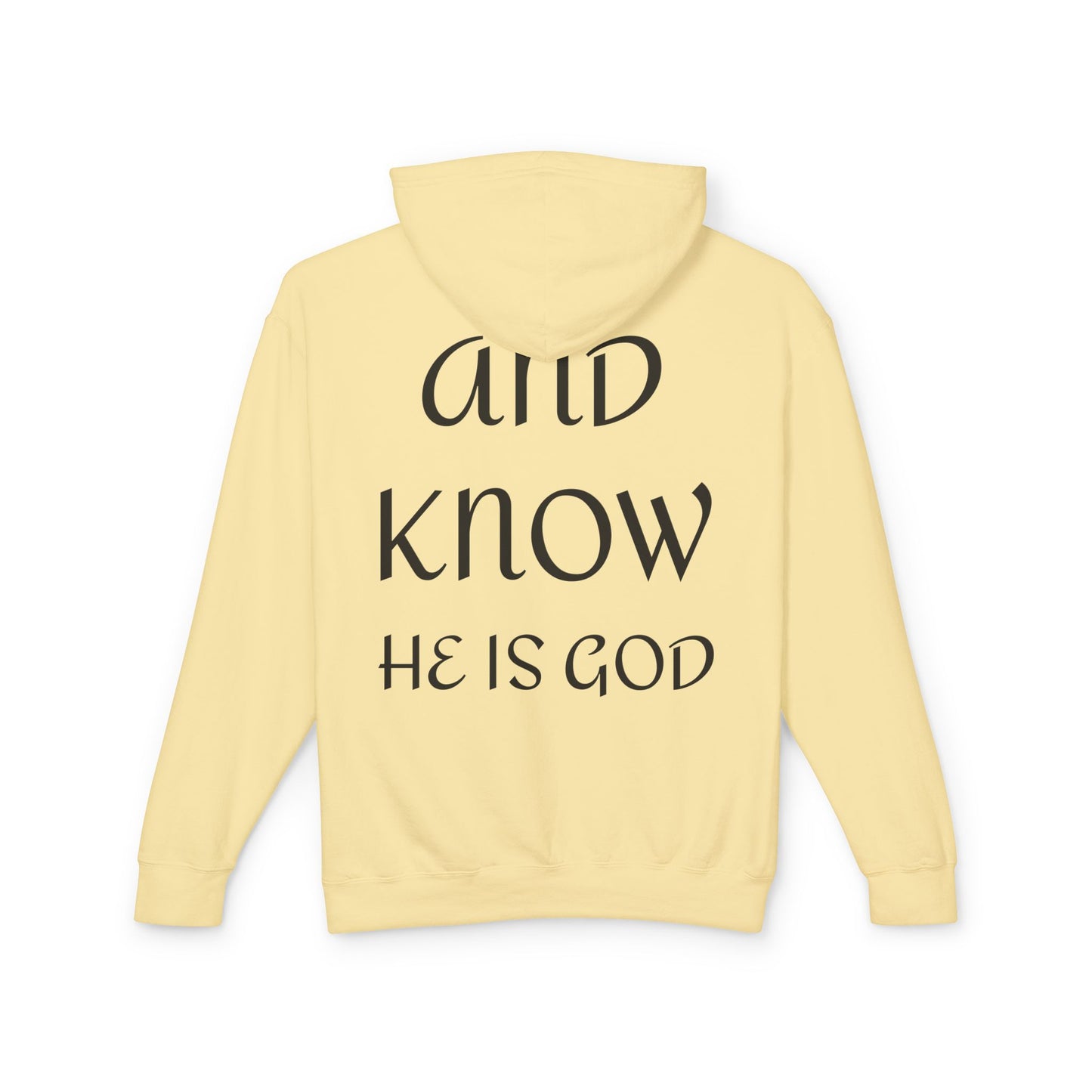 Be Still St. - Unisex Hooded Sweatshirt, The Good Word Collection