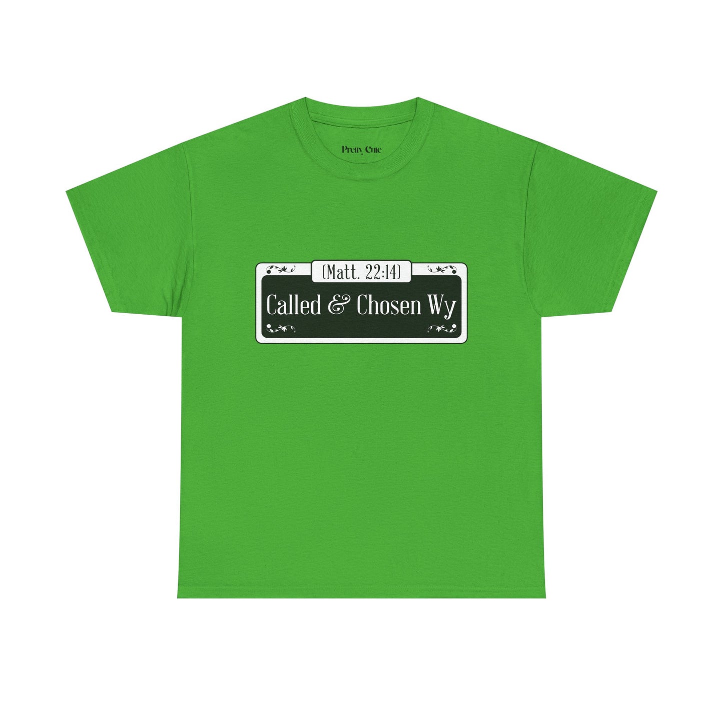 Called & Chosen Unisex Heavy Cotton Tee - Inspirational Faith Shirt
