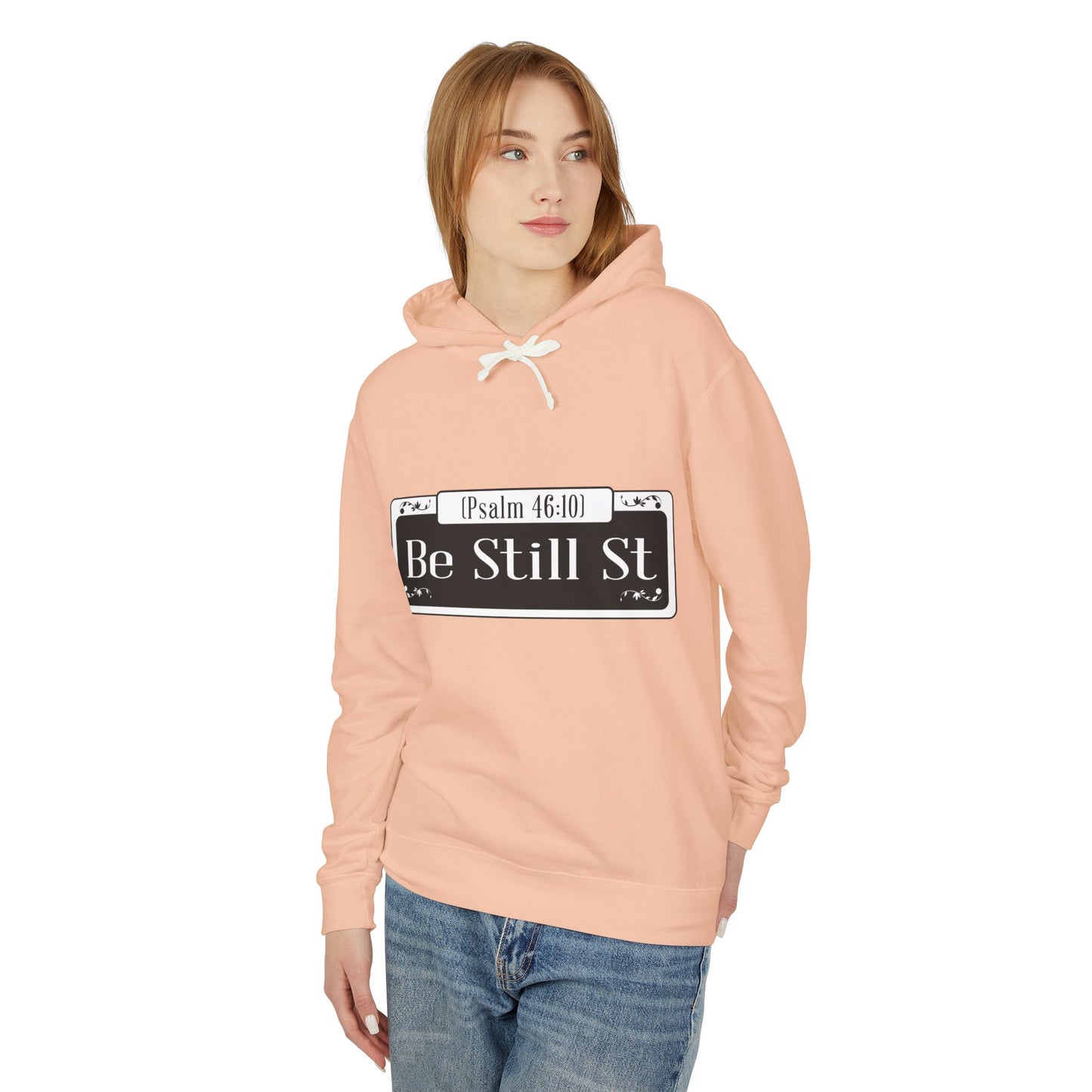 Be Still St. - Unisex Hooded Sweatshirt, The Good Word Collection