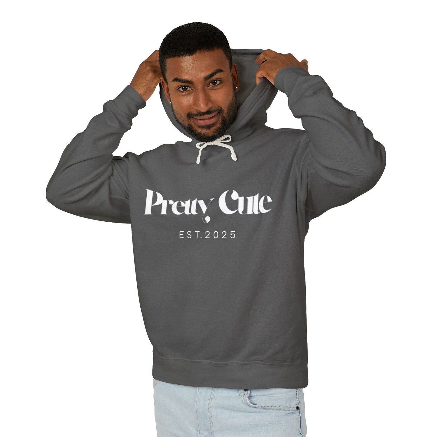 Pretty Cute Unisex Lightweight Hooded Sweatshirt - Perfect for Casual Days and Celebrations