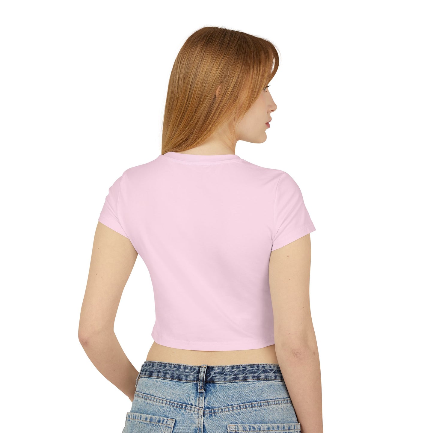 Pretty Cute Women's Baby Tee - Fashionable Cropped Top for Casual Outfits