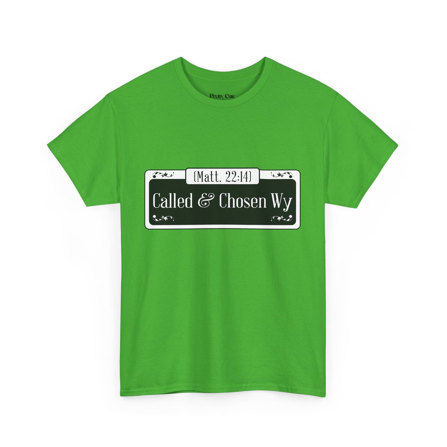 Called & Chosen Unisex Heavy Cotton Tee - Inspirational Faith Shirt